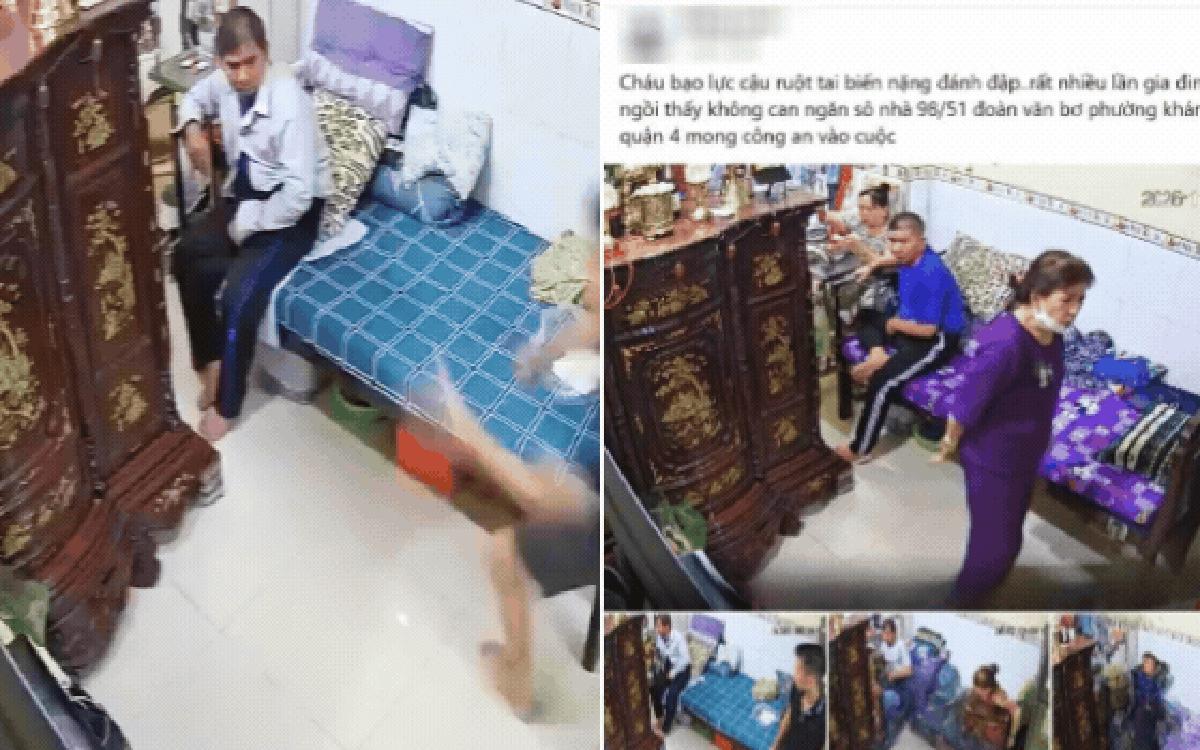 Công an làm việc với người cháu bạo hành cậu ruột tai biến liệt giường