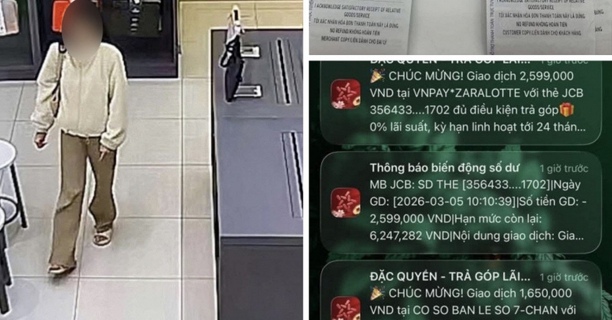 Xôn xao nghi vấn nữ Tiktoker nhặt được thẻ tín dụng, tiêu luôn 95 triệu đồng: Công an phường vào cuộc