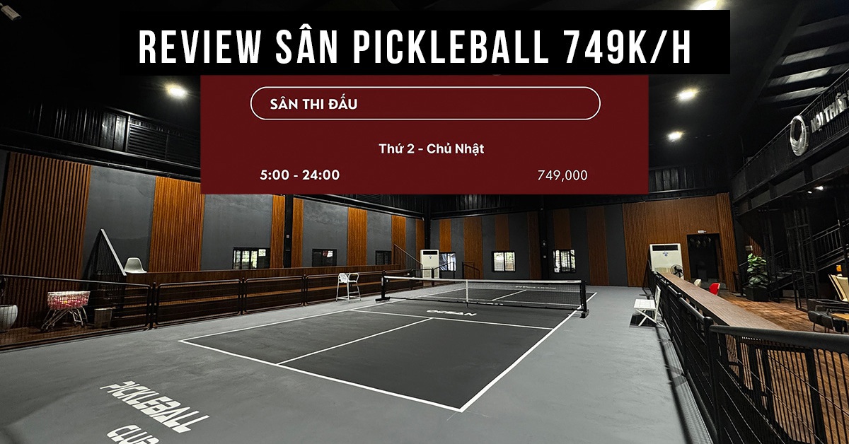 Gallery - Có gì ở sân Pickleball giá 749k/giờ tại Hà Nội?