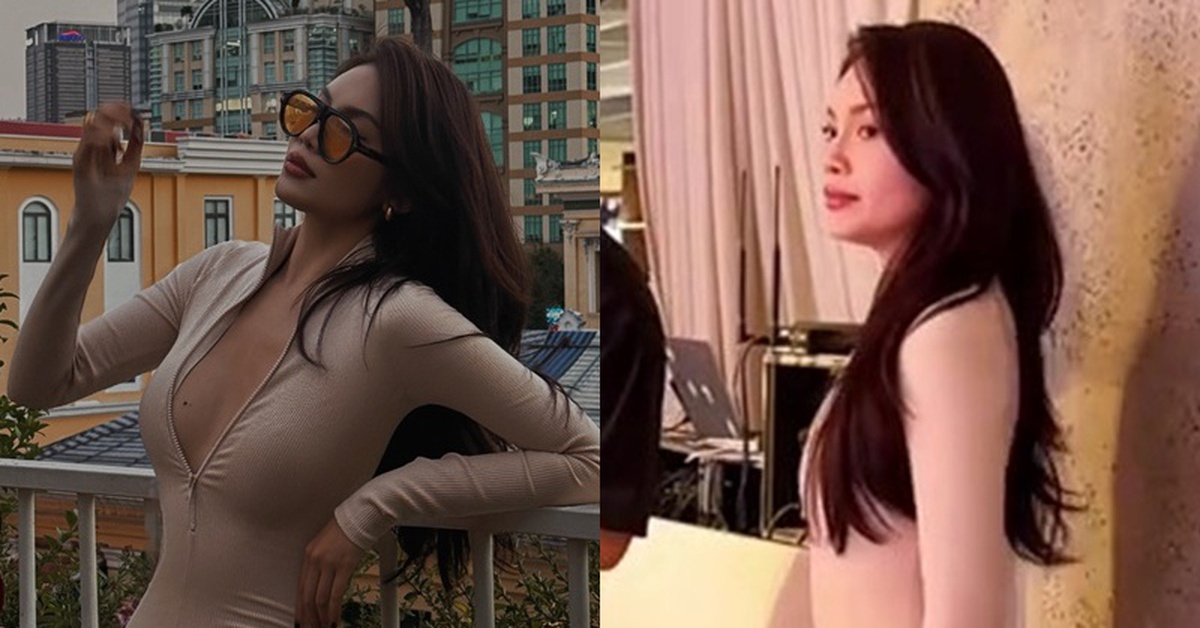 Gallery - Bạn gái Michael Trương gây sốc với trang phục dự sự kiện như đang... nude!