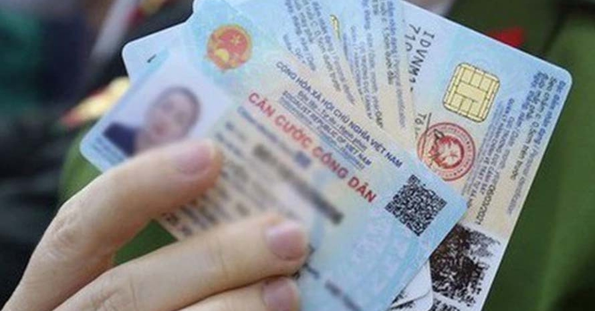Thông tin quan trọng liên quan đến thẻ căn cước công dân của tất cả người dân cả nước