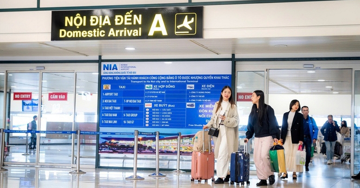 Hành khách được dùng 2 dịch vụ miễn phí tại sân bay Nội Bài