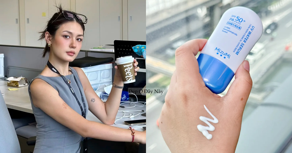 5 kem chống nắng chống ánh sáng xanh phù hợp với nàng thường dùng máy tính, điện thoại