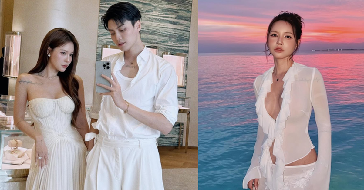 Chị đẹp cưới "hồng hài nhi" kém 9 tuổi: Làm mẹ 2 con vẫn slay hết nấc, nhìn style mà không tin đã U40