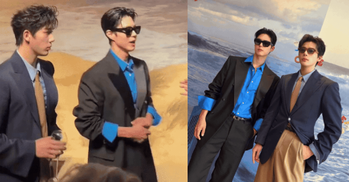 Park Bo Gum bị mỹ nam Trung Quốc chiếm hết spotlight tại event Celine