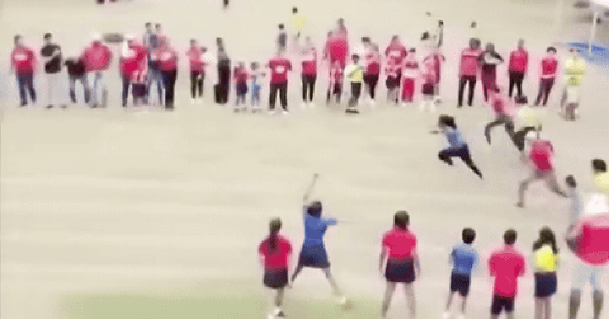 Out trình": Tham dự ngày hội thể thao ở trường con trai, mẹ bỉm sở hữu 8 Huy chương Olympic cho dàn phụ huynh "hít khói