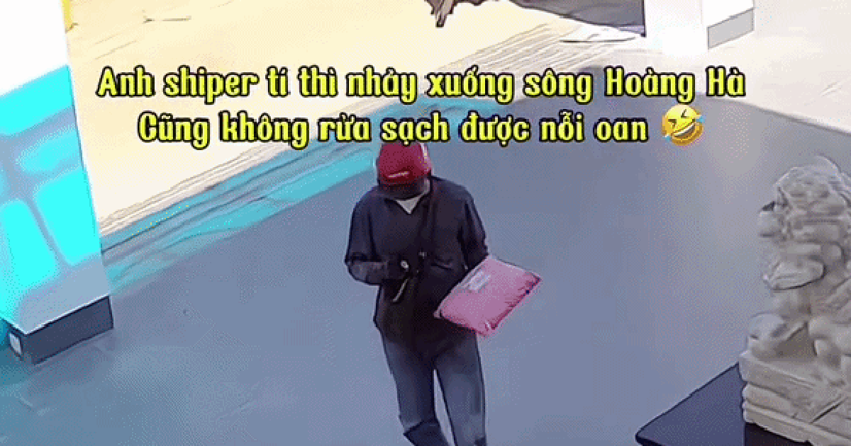 Bà hàng xóm khiến anh shipper tí thì "nhảy xuống sông Hoàng Hà cũng không rửa sạch được nỗi oan