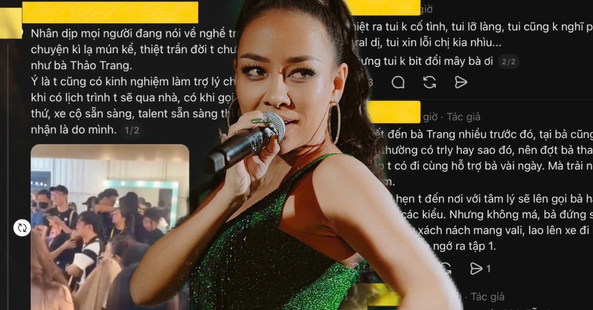 Giữa lúc drama trợ lý - nghệ sĩ dậy sóng rần rần trên Threads, ca sĩ Thảo Trang bất ngờ bị réo tên với thái độ thế nào?