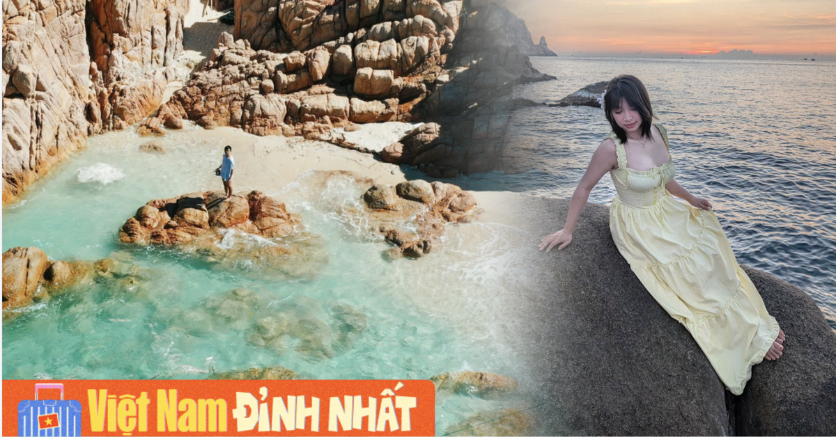 Dậy từ 5 giờ sáng, dè chừng kỹ rắn biển để được chiêm ngưỡng hồ bơi tự nhiên đẹp nhất Việt Nam!
