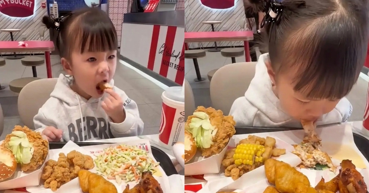 Bé gái vừa ăn thịt vừa nhè ra: Người từng trải nói trúng vấn đề "đây chính là hậu quả của việc nuôi con quá kỹ