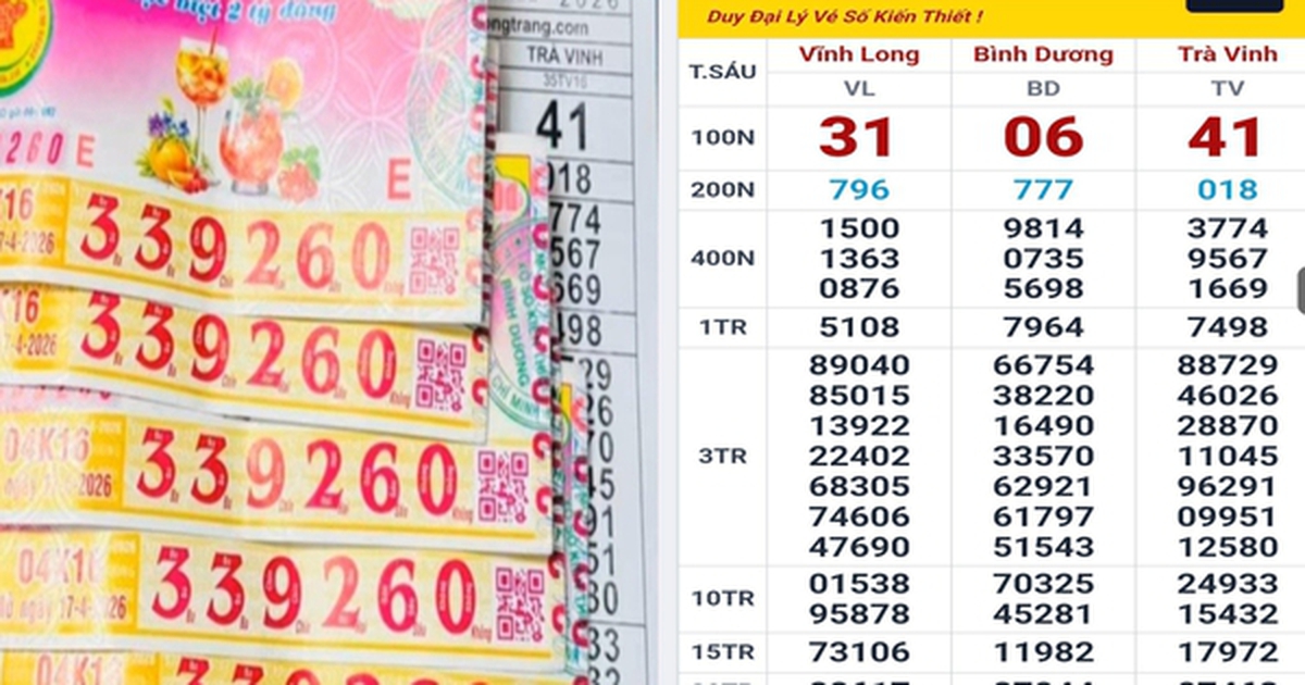 Sáng 18/4, nhiều người ở TPHCM và An Giang trúng thưởng xổ số miền Nam