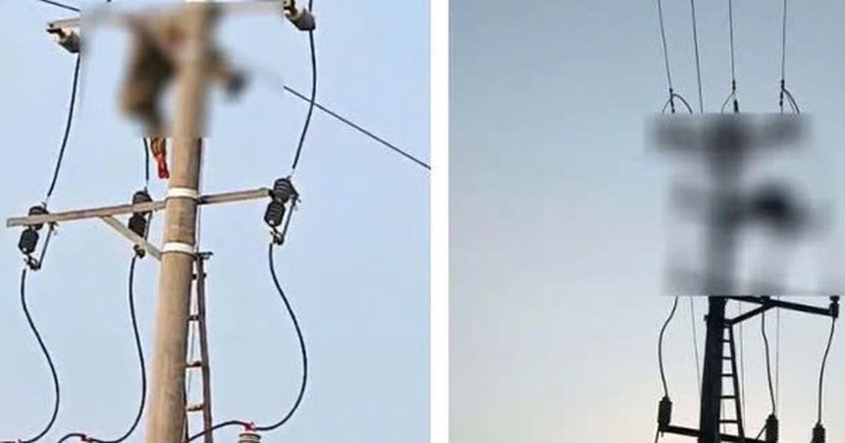 Bàng hoàng phát hiện thi thể nam sinh treo trên cột điện trung thế