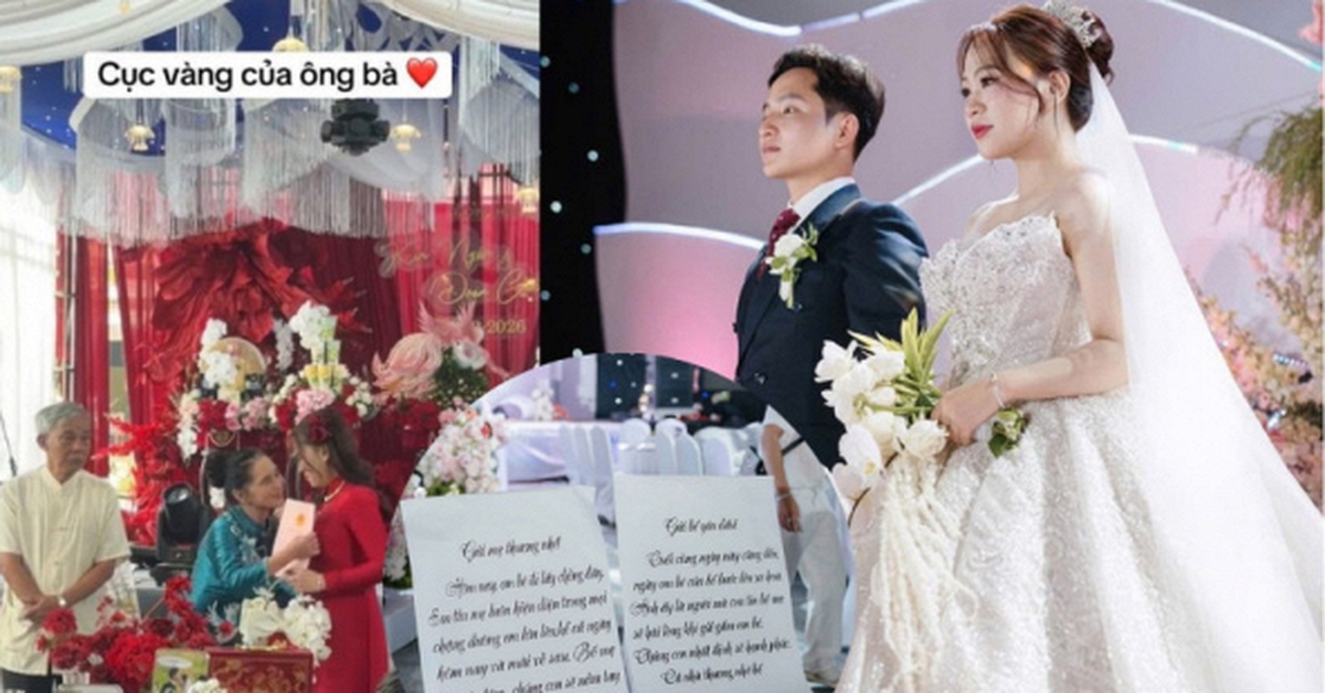 Hà Tĩnh: Đám cưới trao vàng, sổ đỏ, đặc biệt với ghế trống, thư tay