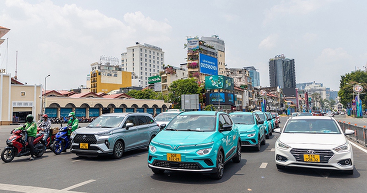 Taxi điện chiếm ưu thế, Green SM giữ hơn nửa th...
