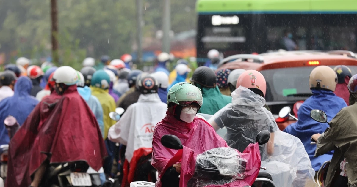 Tình hình mưa dông ở miền Bắc