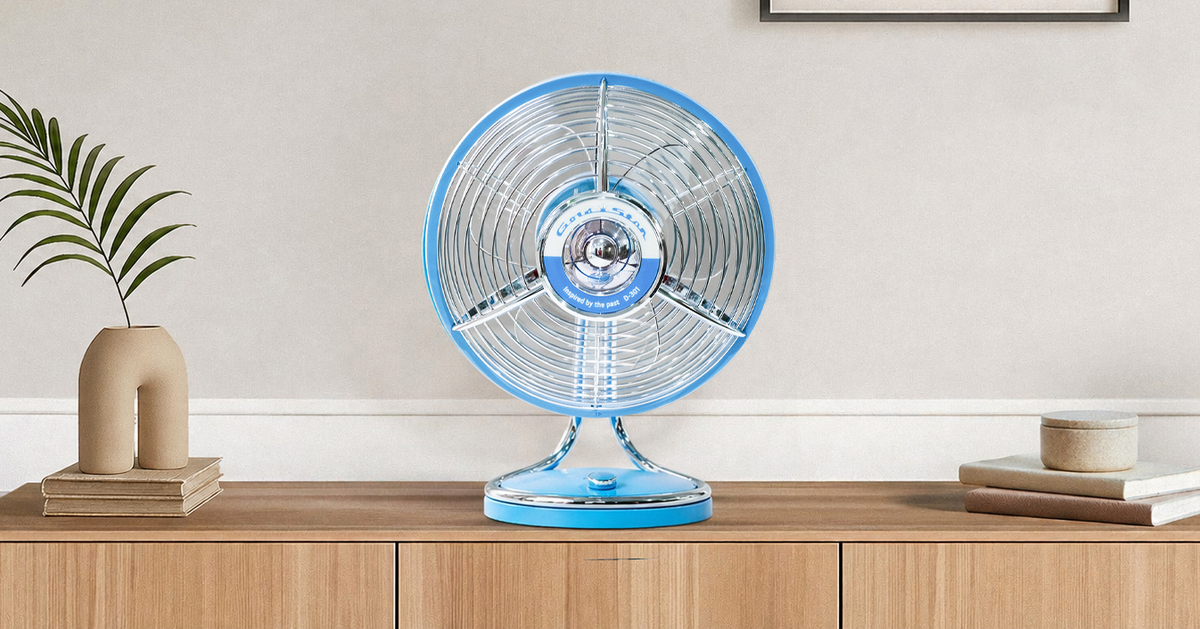 Cận cảnh chiếc quạt LG Heritage Fan: Khi di sản Goldstar D-301 sống lại trong một thiết kế hiện đại