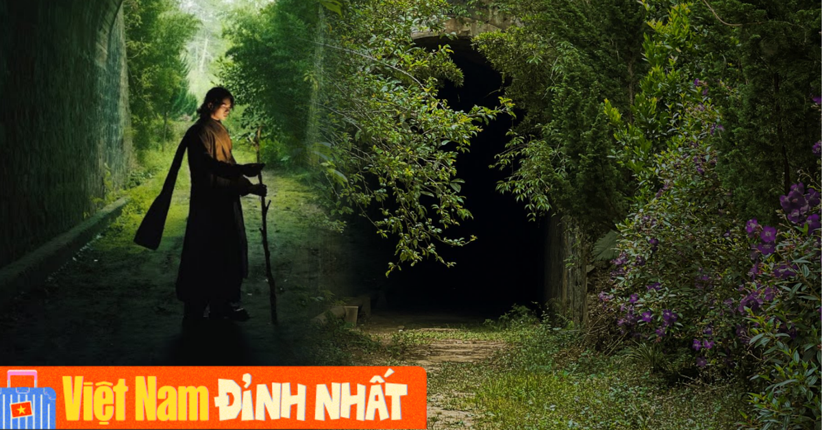 Đường hầm 100 năm đang "gây bão" Đà Lạt lúc này: Hệt như phim "Vùng đất linh hồn", được nam ca sĩ nổi tiếng đến tận nơi quay MV