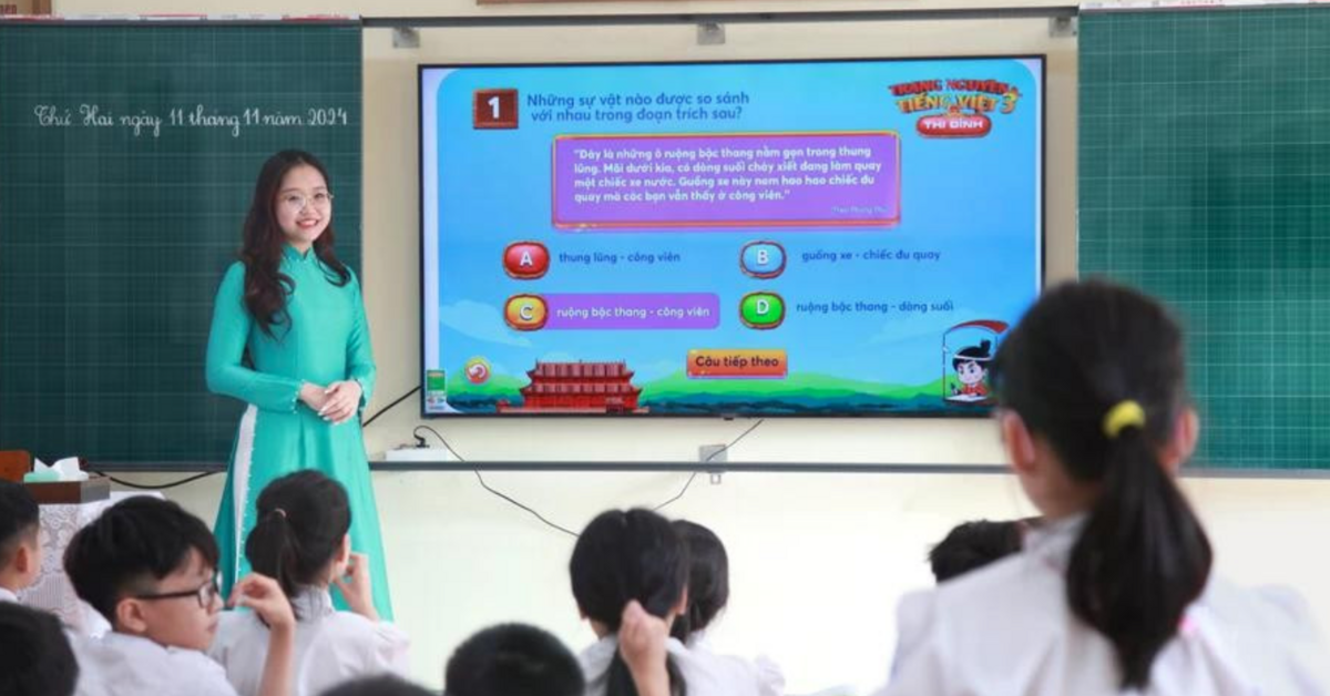 Khung năng lực số mới: Khuyến khích giáo viên ứng dụng AI vào dạy học