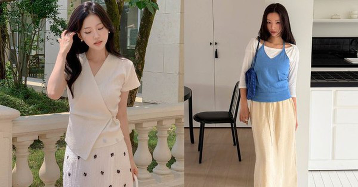 Chị em cứ mặc chân váy sáng màu thật nhiều vào mùa hè, vừa nhẹ mát vừa trẻ hẳn ra