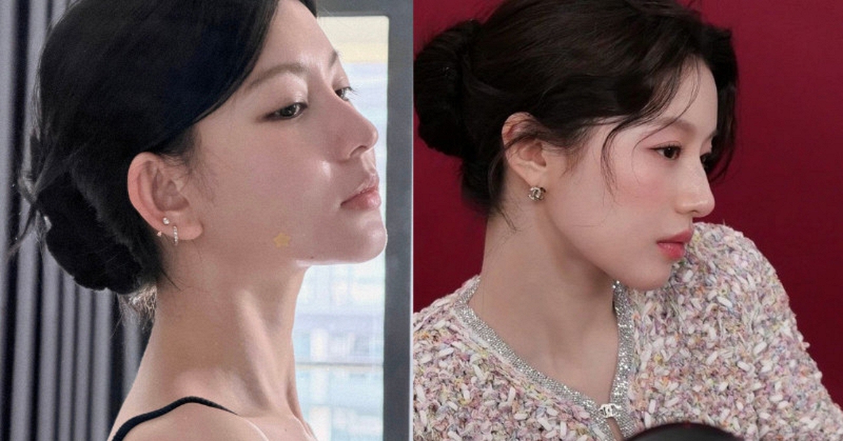 Ảnh góc nghiêng hoàn hảo khiến gái xinh trở thành Go Youn Jung Việt Nam