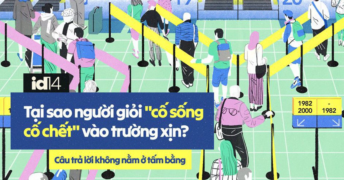 Tại sao người giỏi chọn trường xịn? Lợi ích nào quan trọng?