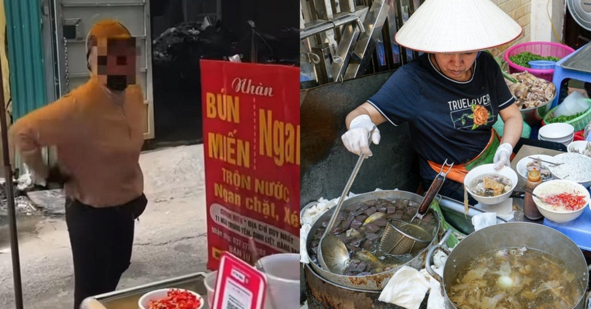 Bún ngan Nhàn gặp chuyện