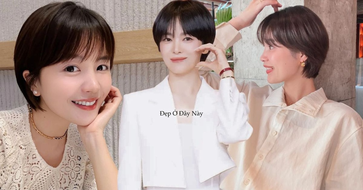Chị em ngoài 40 tuổi đua nhau học theo kiểu tóc ngắn "hack tuổi" của Song Hye Kyo