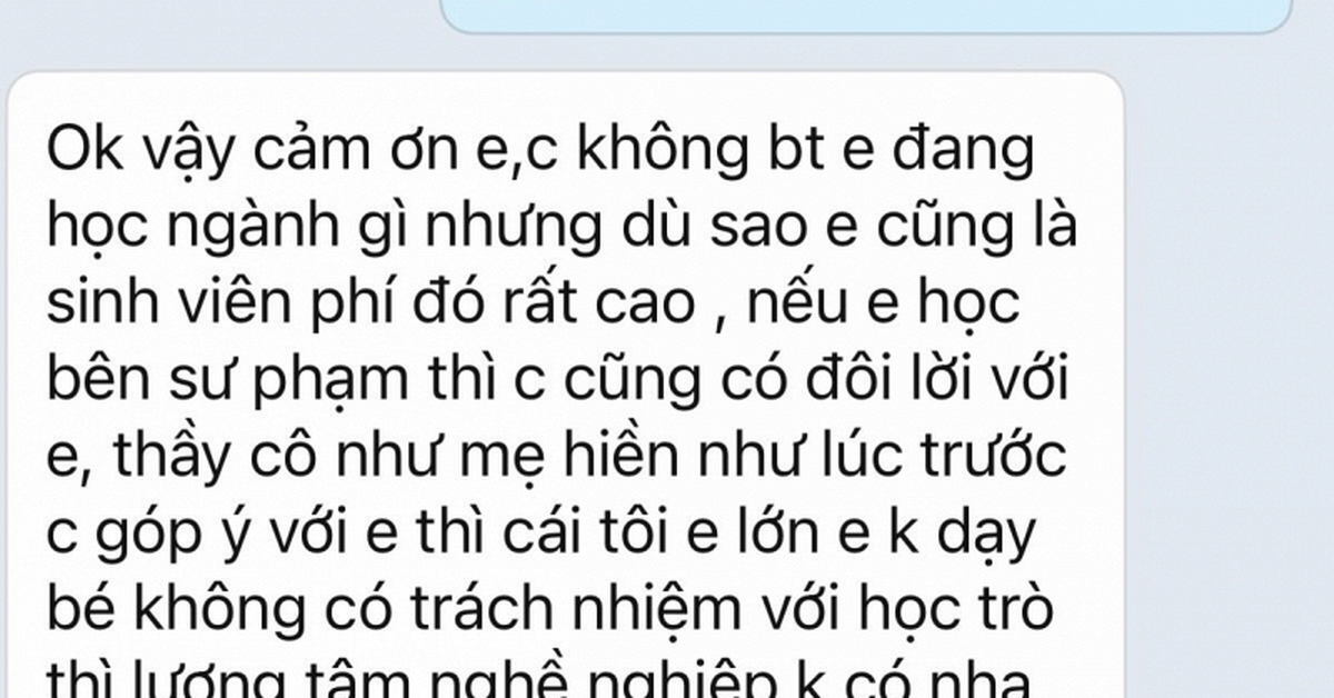 Phụ huynh nhắn tràng dài "dạy đời" nữ gia sư vì không chịu dạy với mức phí 90.000 đồng, 4 tháng sau lại nhắn thêm 1 tin "KHÓ HIỂU"!
