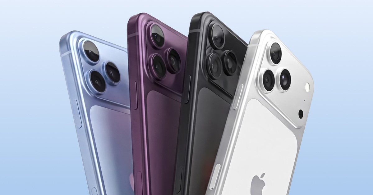 iPhone 18 Pro Max lộ diện với 4 màu mới