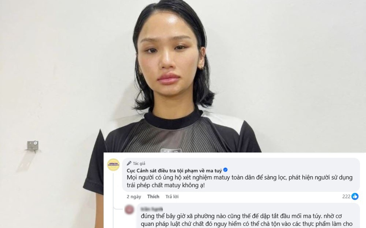 Fanpage Cục Cảnh sát điều tra tội phạm về ma túy hỏi “Mọi người có ủng hộ xét nghiệm ma túy toàn dân?”, phản ứng dân mạng gây bất ngờ