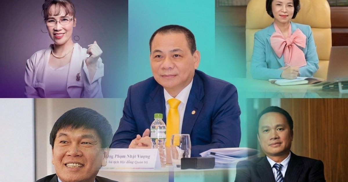Chứng khoán lập kỷ lục, tài sản các tỷ phú Việt ra sao?