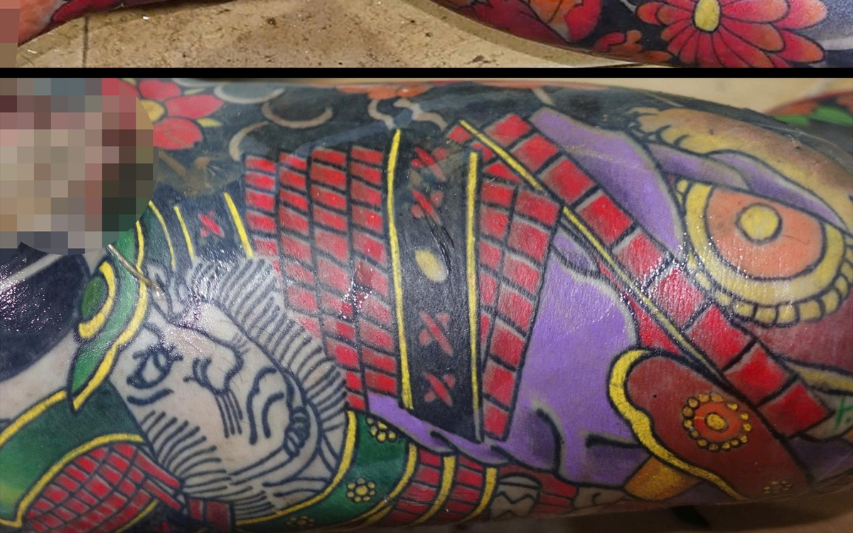Công an TP.HCM tìm thân nhân của thi thể người đàn ông xăm hình samurai