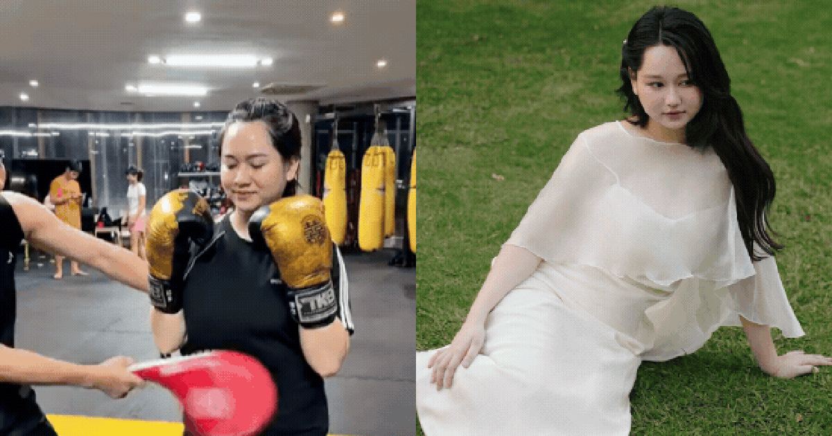 Trúc Anh (Mắt Biếc) rã rời sau buổi tập boxing hùng hục, thế mới thấy lấy lại vibe "nàng thơ" đâu có dễ dàng!
