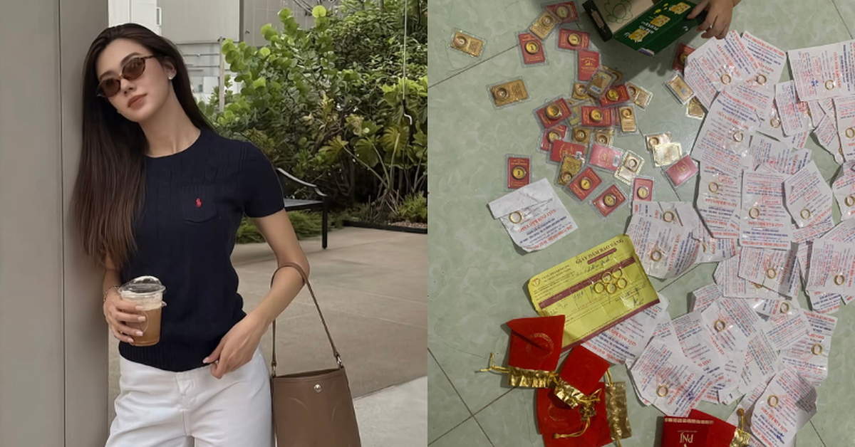 Cô dâu 1993 khoe 18 cây vàng "gây bão" mạng xã hội