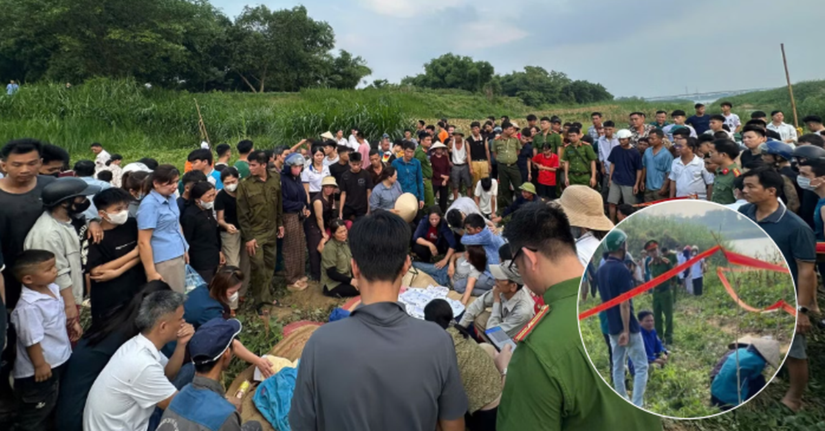 Nỗi đau tột cùng của cha mẹ sau vụ 5 học sinh đuối nước tử vong: "Sách vở còn ở đây mà con đã đi mất, đau xót quá"