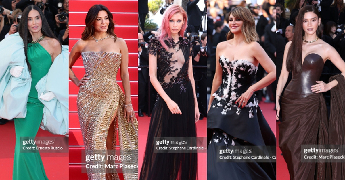 Thảm đỏ bế mạc Cannes 2026: "Thiên thần nội y" tóc hồng chiếm trọn spotlight, sao phim Avatar tình tứ hôn chồng