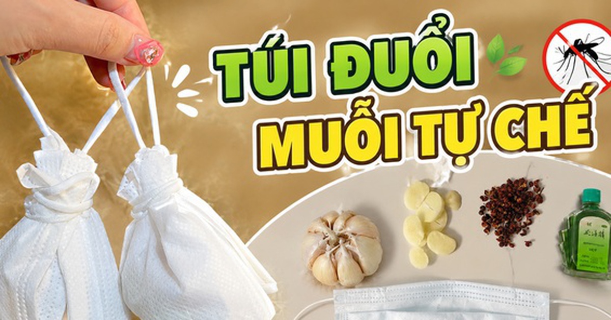 Mẹo đuổi muỗi giá vài nghìn đồng được nhiều gia đình áp dụng