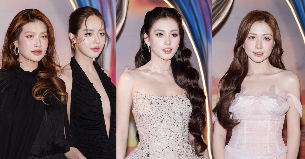Thảm đỏ HOT nhất hôm nay: Tiểu Vy đẹp lấn át Thanh Thủy - Thiên Ân, Hòa Minzy xinh yêu như công chúa