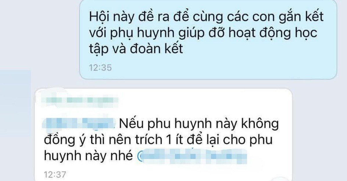 Phản đối việc trích quỹ tặng quà giáo viên quá nhiều lần, một phụ huynh nhận được tin nhắn gây bức xúc: Vì trái ý nên bị cô lập?