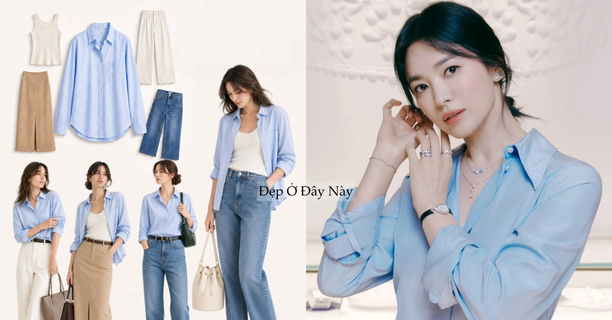 Chiếc sơ mi đa năng nhất với nàng công sở: Mix kiểu gì cũng xinh và quan trọng là còn giúp "trẻ ra 5 tuổi