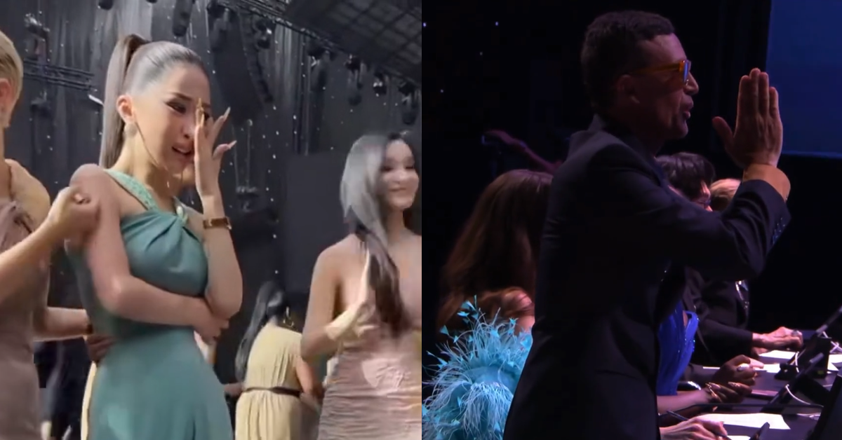 Miss Grand vẫn chưa hết lùm xùm: Thí sinh "dằn mặt" giám khảo ngay lúc đang thi, người thì bật khóc vì nhận 2 điểm
