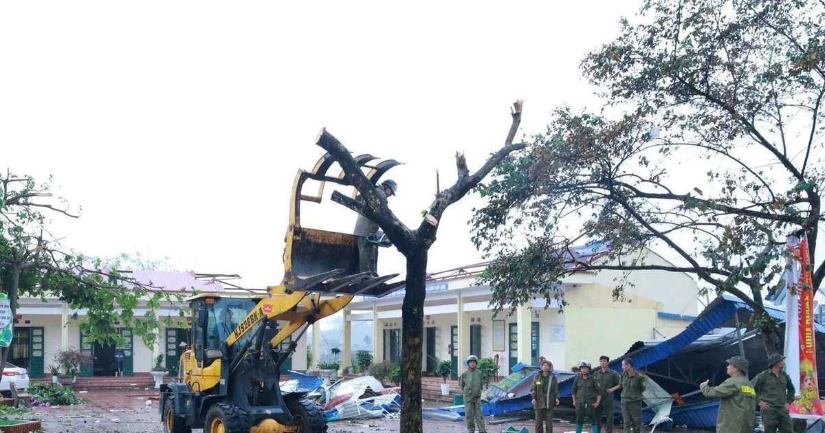 Thái Nguyên công bố thiệt hại sau trận mưa đá, giông lốc