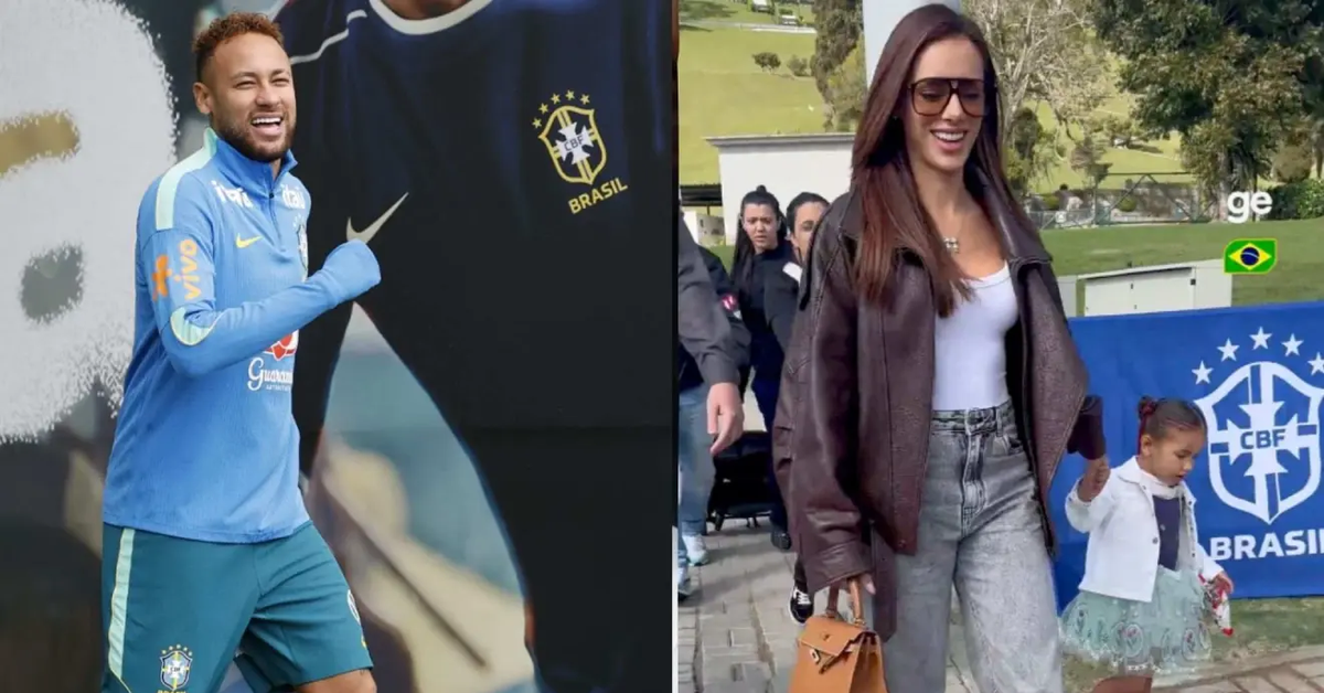 Bạn gái Neymar gây choáng với màn đáp trực thăng đến sân tập tuyển Brazil trước thềm World Cup 2026