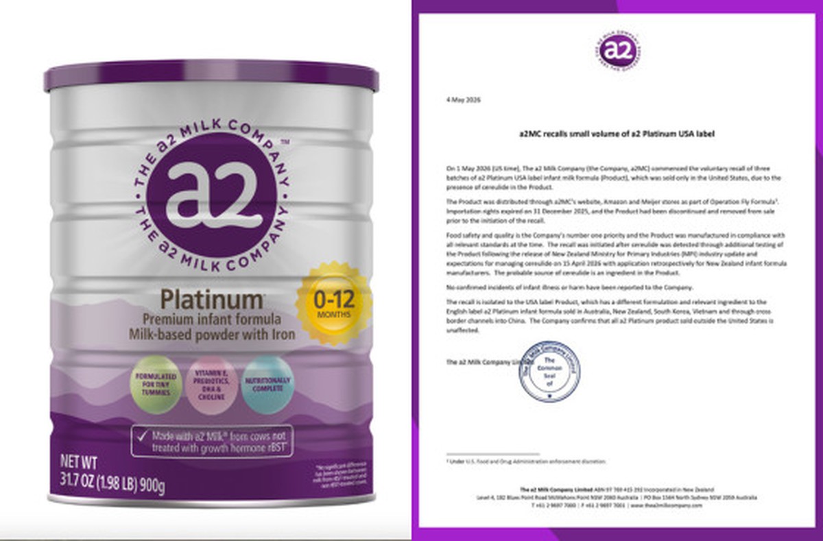 The A2 Milk Vietnam chính thức lên tiếng sau thông tin thu hồi hơn 63.000 hộp sữa a2 Platinum