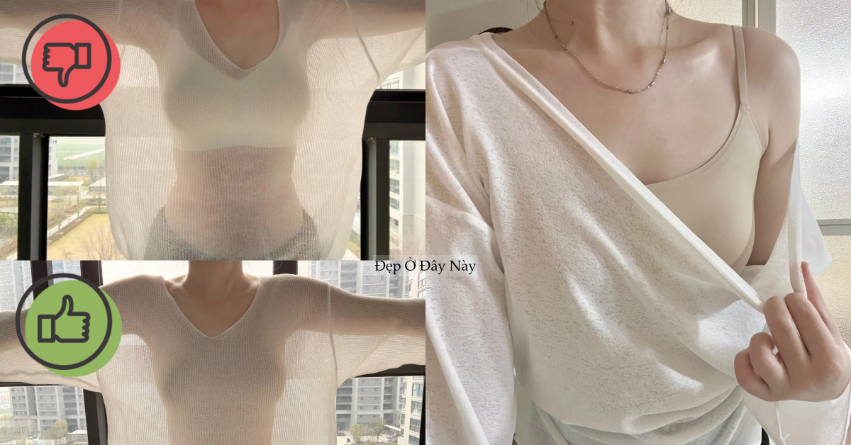 Ai cũng cần 1 chiếc bra "tàng hình" để không sợ lộ khi diện áo mỏng mùa hè