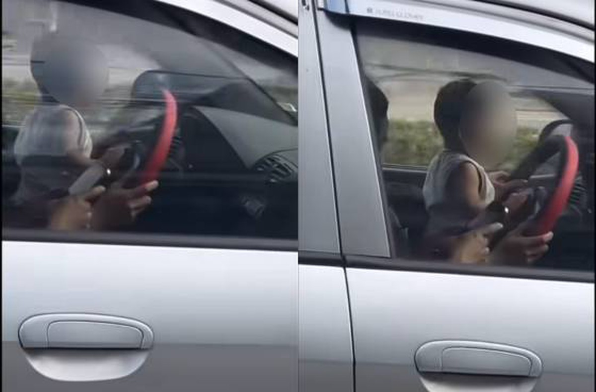 Xác minh clip để trẻ nhỏ ngồi trước vô lăng khi lái xe tại Hà Nội, người mẹ phân trần lý do
