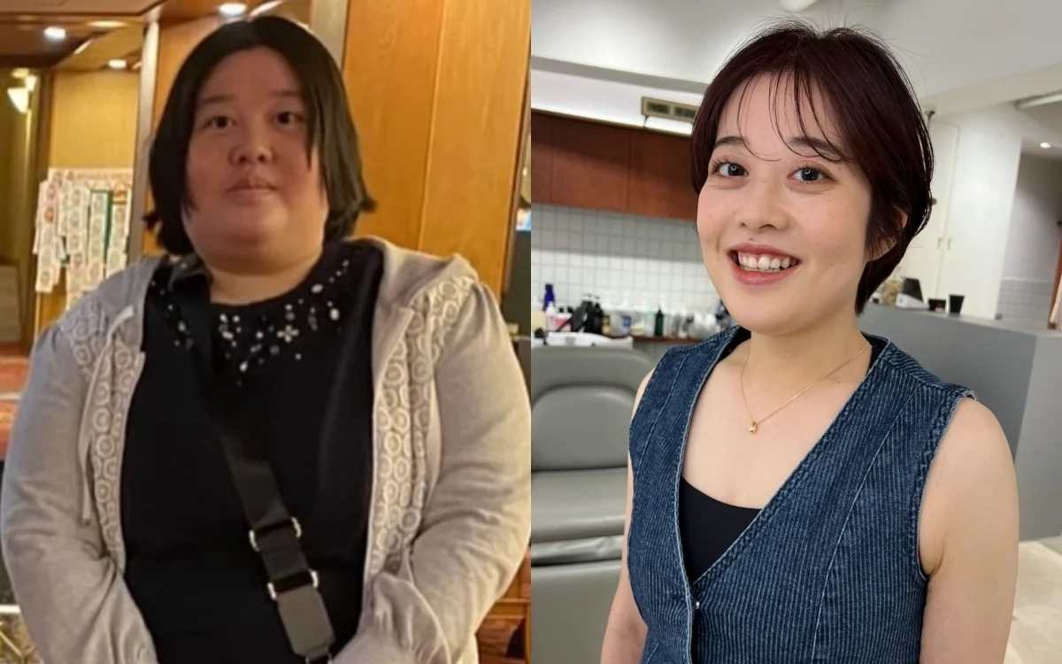 Giảm thành công 42kg: Nữ nhân viên văn phòng Nhật Bản lột xác ngoạn mục, từ size 4XL về S nhờ bí quyết "không cần đến phòng gym