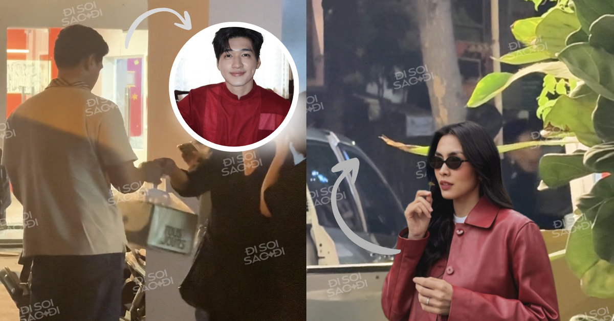 Ma Ran Đô và Tăng Thanh Hà dự tiệc, Hà Tăng che ô kín bưng