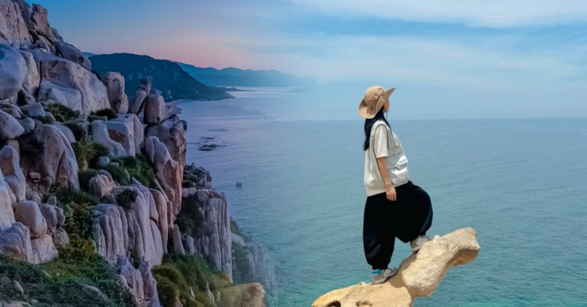 Cảnh báo nguy hiểm tại mỏm đá "sống ảo" ở Ninh Thuận