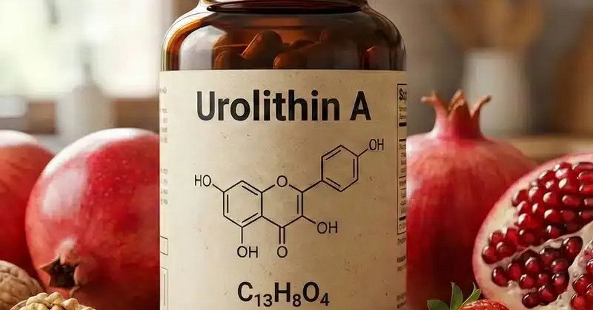 Urolithin A: Hợp chất chống lão hóa có thử nghiệm lâm sàng trên người, tăng 12% sức mạnh cơ bắp, cải thiện sức bền hiếu khí ở người trung niên